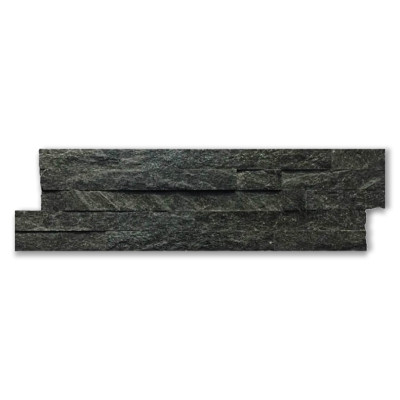 Quartzite Black Brick Split Face Mosaic Tile 10*36